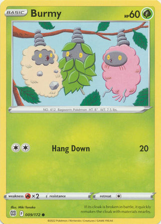 Burmy - 009/172 - Common available at 401 Games Canada