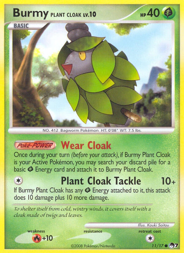 Burmy Plant Cloak - 11/17 - Common available at 401 Games Canada