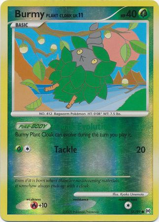 Burmy Plant Cloak - 56/99 - Common - Reverse Holo available at 401 Games Canada