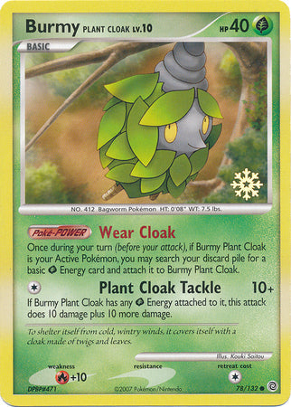 Burmy Plant Cloak - 78/132 - Pokemon Countdown Calendar Promo available at 401 Games Canada