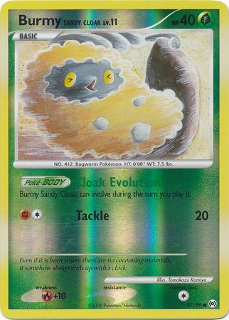 Burmy Sandy Cloak - 57/99 - Common - Reverse Holo available at 401 Games Canada