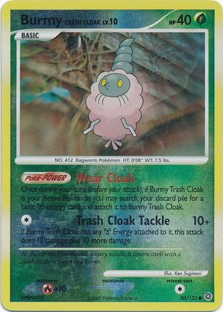 Burmy Trash Cloak - 80/132 - Common - Reverse Holo available at 401 Games Canada