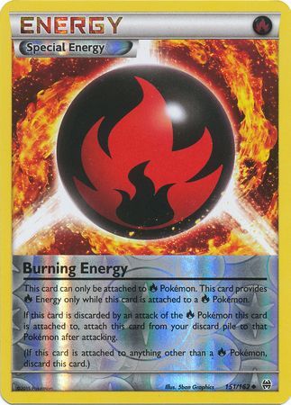 Burning Energy - 151/162 - Uncommon - Reverse Holo available at 401 Games Canada