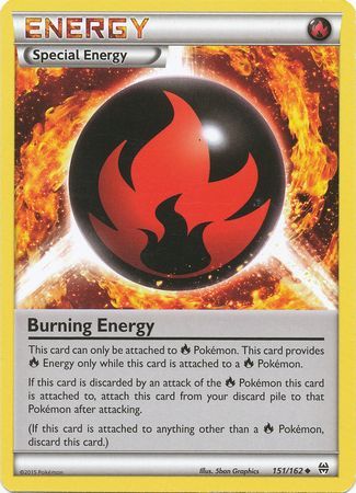 Burning Energy - 151/162 - Uncommon available at 401 Games Canada