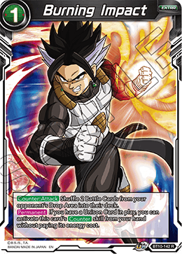 Burning Impact - BT10-142 - Rare (FOIL) (Reprint) available at 401 Games Canada