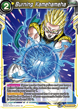 Burning Kamehameha - BT10-122 - Common available at 401 Games Canada