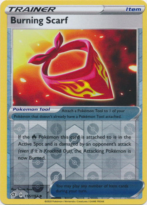 Burning Scarf - 155/192 - Uncommon - Reverse Holo available at 401 Games Canada