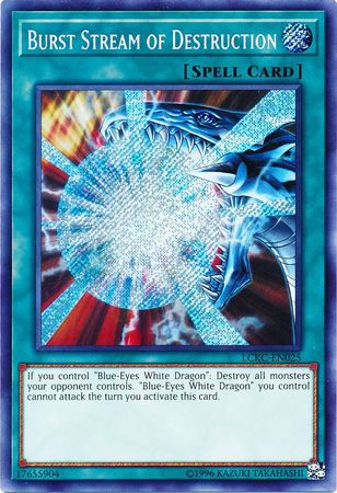 Burst Stream of Destruction - LCKC-EN025 - Secret Rare - Unlimited available at 401 Games Canada
