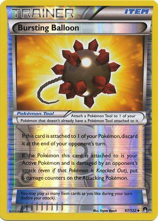 Bursting Balloon - 97/122 - Uncommon - Reverse Holo available at 401 Games Canada