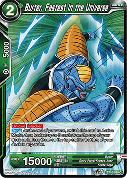 Burter, Fastest in the Universe - BT10-080 - Common available at 401 Games Canada