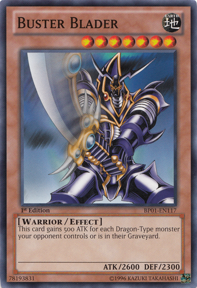 Buster Blader - BP01-EN117 - Common - 1st Edition available at 401 Games Canada