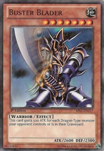 Buster Blader - BP01-EN117 - Starfoil Rare - 1st Edition available at 401 Games Canada