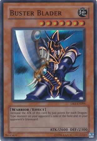 Buster Blader - DB1-EN095 - Super Rare available at 401 Games Canada