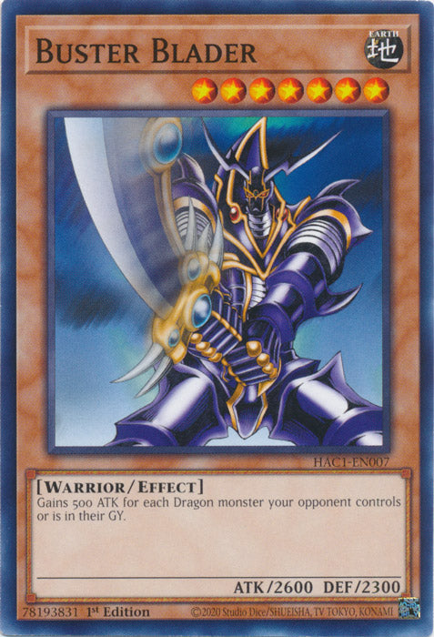 Buster Blader - HAC1-EN007 - Common available at 401 Games Canada