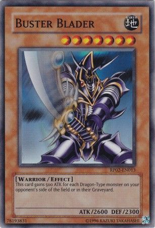 Buster Blader - RP02-EN013 - Super Rare available at 401 Games Canada