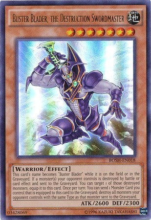 Buster Blader, the Destruction Swordmaster - BOSH-EN018 - Ultra Rare - Unlimited available at 401 Games Canada