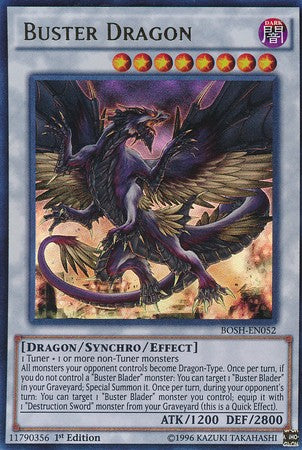 Buster Dragon - BOSH-EN052 - Ultra Rare - 1st Edition available at 401 Games Canada