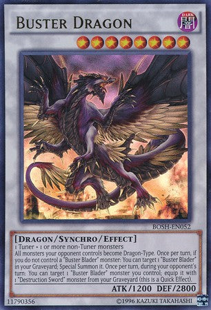 Buster Dragon - BOSH-EN052 - Ultra Rare - Unlimited available at 401 Games Canada