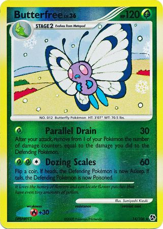 Butterfree - 14/106 - Rare - Reverse Holo available at 401 Games Canada