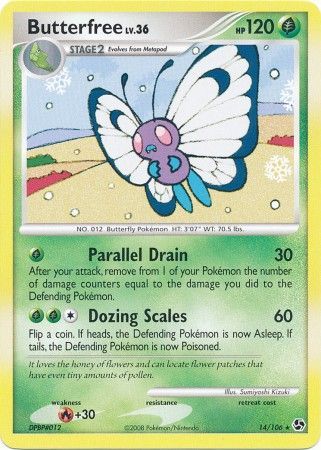 Butterfree - 14/106 - Rare available at 401 Games Canada