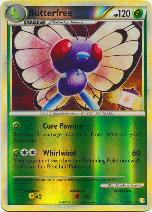 Butterfree - 16/123 - Rare - Reverse Holo available at 401 Games Canada