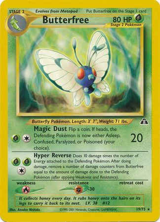 Butterfree - 19/75 - Rare - Unlimited available at 401 Games Canada