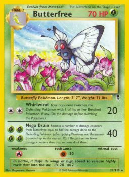 Butterfree - 21/110 - Rare available at 401 Games Canada