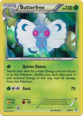 Butterfree - 5/83 - Holo Rare available at 401 Games Canada