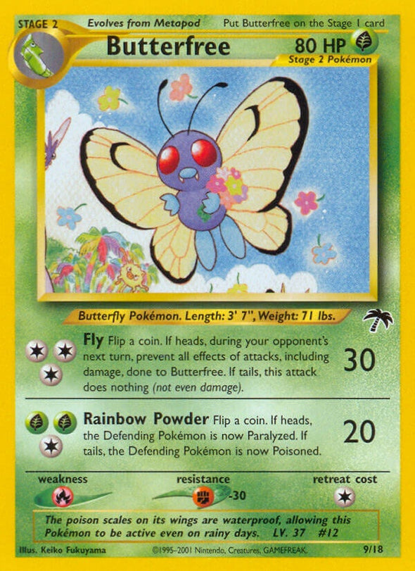 Butterfree - 9/18 - Common available at 401 Games Canada