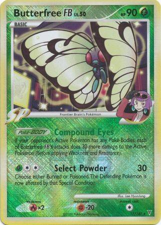 Butterfree FB - 17/147 - League Promo available at 401 Games Canada