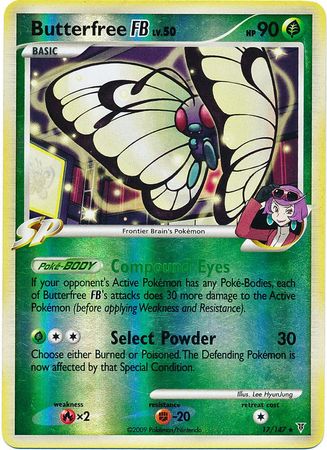 Butterfree FB - 17/147 - Rare - Reverse Holo available at 401 Games Canada