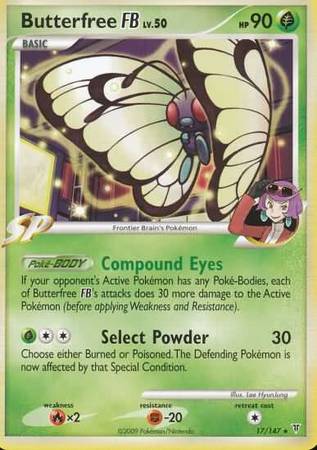Butterfree FB - 17/147 - Rare available at 401 Games Canada