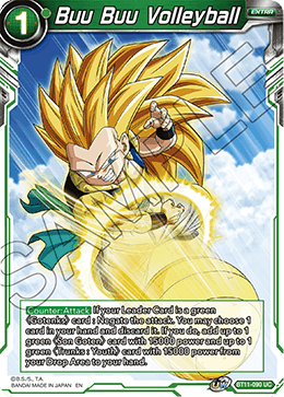 Buu Buu Volleyball - BT11-090 - Uncommon (FOIL) (Reprint) available at 401 Games Canada