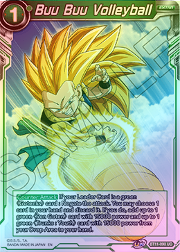 Buu Buu Volleyball - BT11-090 - Uncommon (FOIL) available at 401 Games Canada