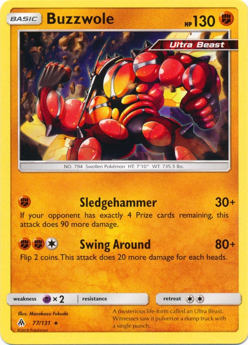 Buzzwole - 77/131 - Rare available at 401 Games Canada