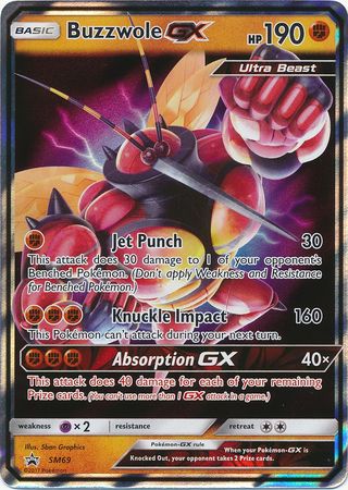 Buzzwole GX - SM69 - Promo available at 401 Games Canada