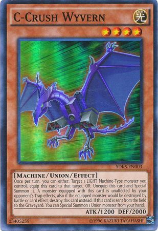 C-Crush Wyvern - SDKS-EN003 - Super Rare - Unlimited available at 401 Games Canada