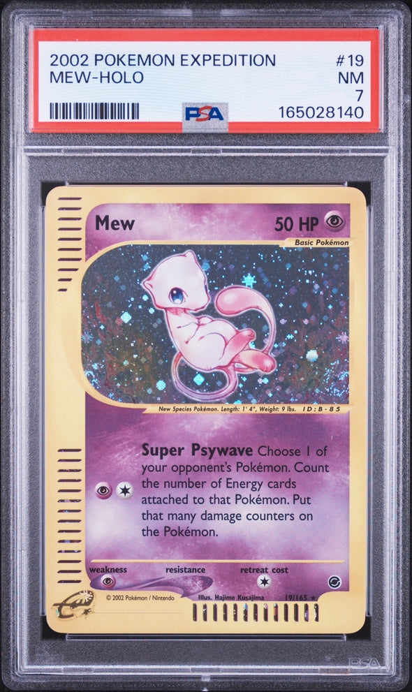 MEW (19) - POKEMON EXPEDITION - HOLO - NM 7