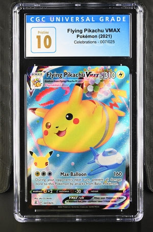 Flying Pikachu VMAX - Celebrations - Holo - CGC Pristine 10