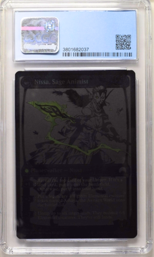 Nissa, Vastwood Seer // Nissa, Sage Animist - San Diego Comic-Con 2015 - CGC Graded 9