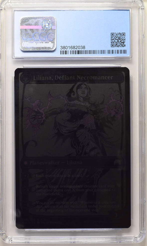 Liliana, Heretical Healer // Liliana, Defiant Necromancer - San Diego Comic-Con 2015 - CGC Graded 9