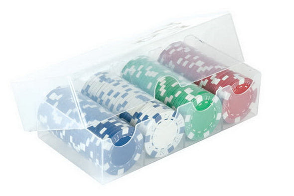 CHH Games - 11.5 gram 100 pc Poker Chip Set w/ case available at 401 Games Canada