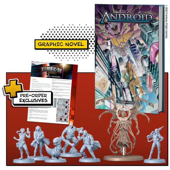 CMON Comics: Android + Promo Miniatures (Pre-Order) available at 401 Games Canada