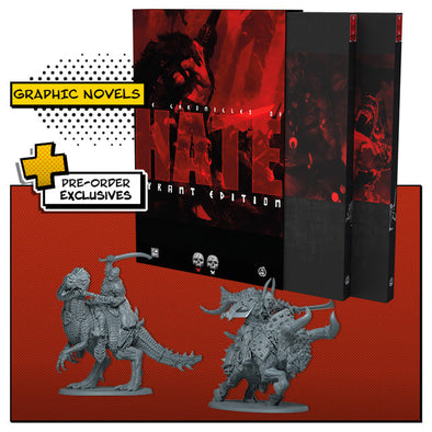 CMON Comics: Hate + Promo Miniatures (Pre-Order) available at 401 Games Canada