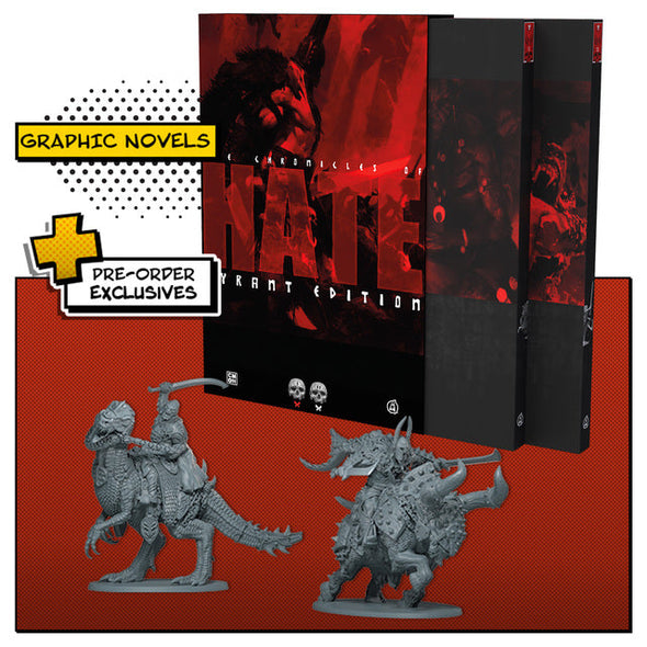 CMON Comics: Hate + Promo Miniatures (Pre-Order) available at 401 Games Canada