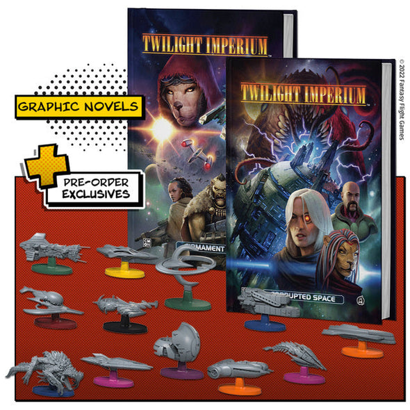 CMON Comics: Twilight Imperium + Promo Miniatures (Pre-Order) available at 401 Games Canada