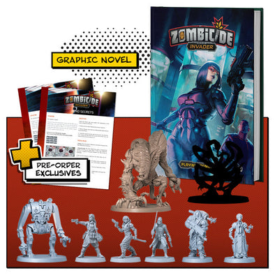 CMON Comics: Zombicide: Invader - Vol. 2 + Promo Miniatures (Pre-Order) available at 401 Games Canada