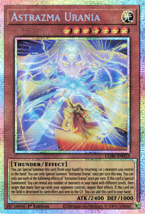 Astrazma Urania - CORI-EN023 - Starlight Rare - 1st Edition
