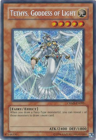 Tethys, Goddess of Light - CRMS-EN095 - Secret Rare - Unlimited