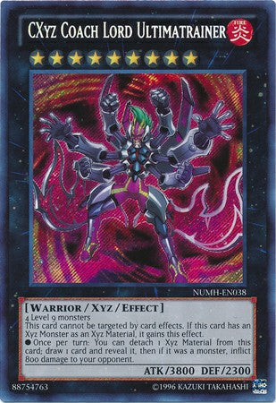 CXyz Coach Lord Ultimatrainer - NUMH-EN038 - Secret Rare - Unlimited available at 401 Games Canada